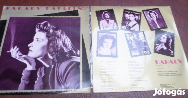 Régi bakeli lemez Karády Katalin 2 db