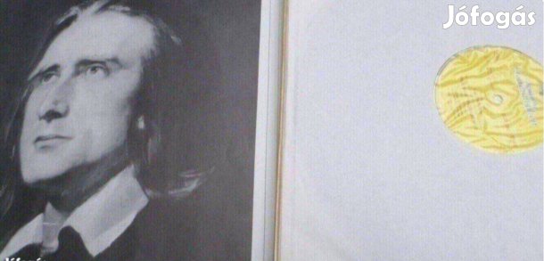 Régi bakelit lemez Liszt Ferenc 2 db Újszerű
