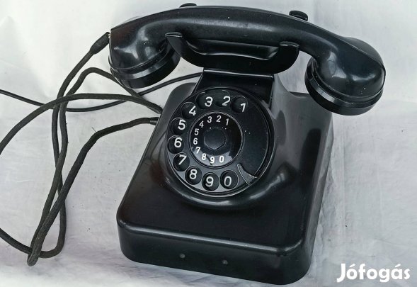 Régi bakelit telefon Reiner München W48