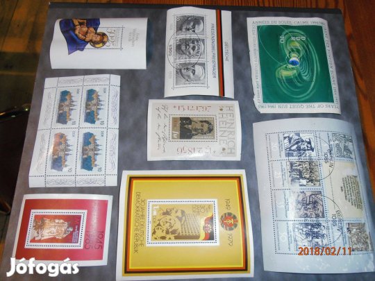 Régi bélyeg blokk 1500 ft/ db