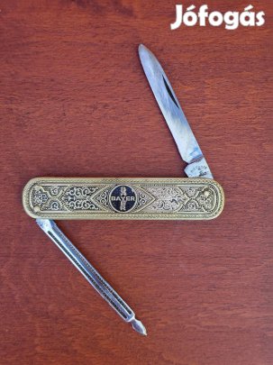 Régi bicska, zsebkés - Bayer -Solingen Rostfrei-