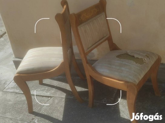 Régi biedermeier székek 