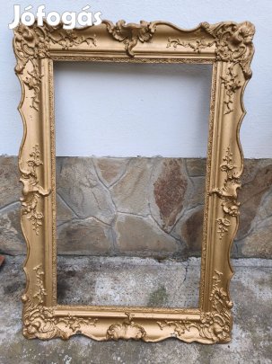 Régi blondel tükör vagy képkeret , hibátlan !