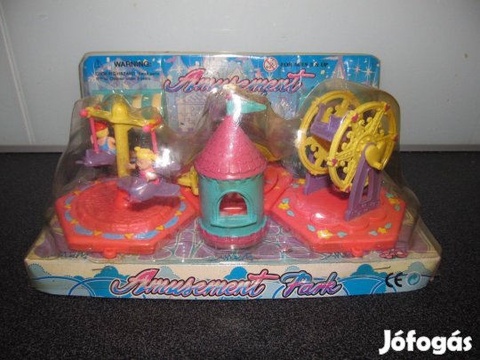 Régi bontatlan trafikárú: Vidámpark, Polly pocket szerű, 1990-es évek