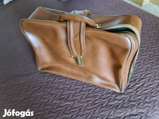 Régi bőrönd utazó táska eladó