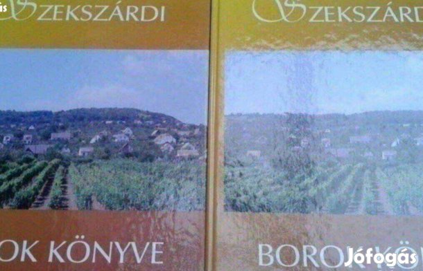 Régi boros könyv Borok könyve Szekszárd 2000
