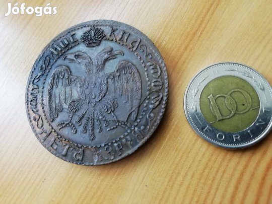 Régi bronz Orosz emlékérem szép db