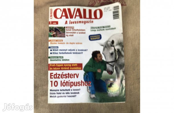 Régi cavallo magazin 800 Ft