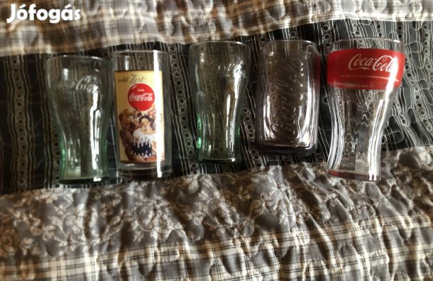 Régi coca cola pohár 2000 Ft /db :Lenti