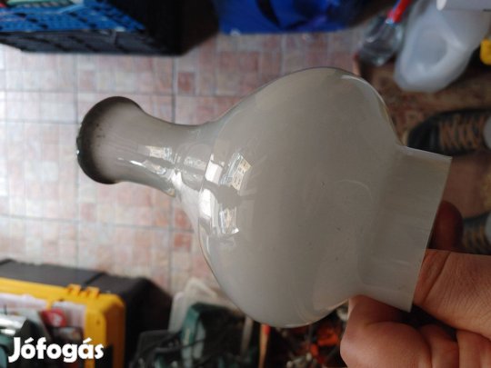 Régi csillár üvegbúra