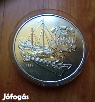 Régi dunai hajók ezüst 500 forint