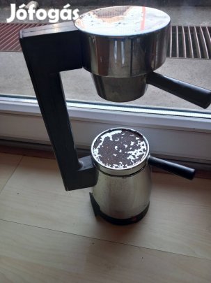 Régi elektromos Eszpresszó kávéfőző 4 személyes