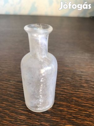 Régi eozinos gyógyszeres üveg
