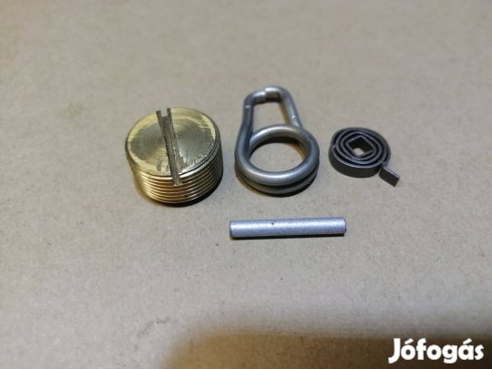 Régi eredeti Bányászlámpa alkatrészek 4 db
