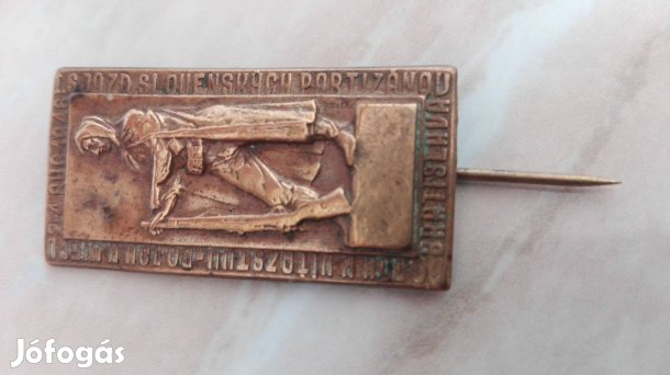 Régi eredeti Partizán jelvény ritka db