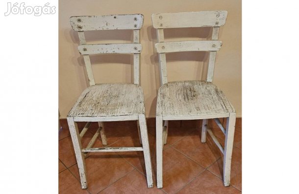 Régi étkezőszék 2db parasztszékek