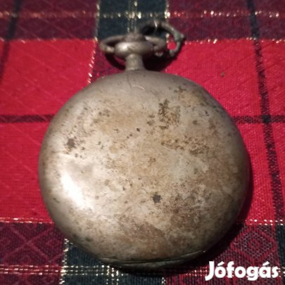 Régi ezüst Doxa zsebóra 