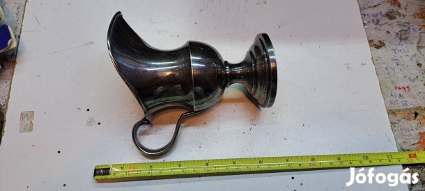 Régi ezüstözött kiöntő