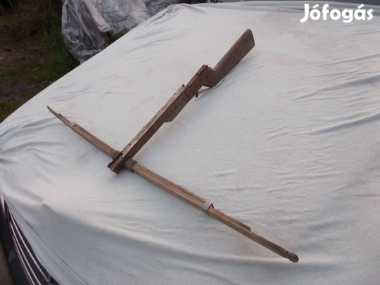 Régi fa gyerek játék padláslelet