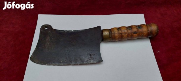 Régi fa nyélű bárd