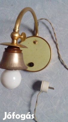 Régi fali lámpa