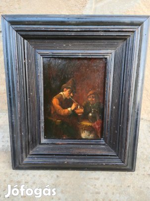 Régi fára festett festmény