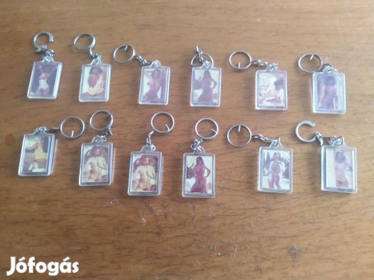 Régi fellelt ritka trafikáru kulcstartók