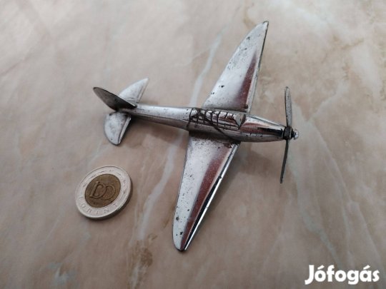 Régi fém játékrepülő II. Világháborús ritka db