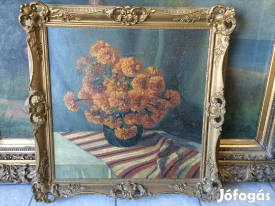 Régi festmény - keret