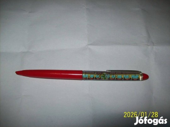 Régi folyadékos úszó toll-Grúz tea