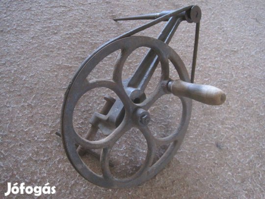 Régi fonál vagy kötél csévélő