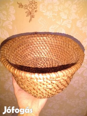 Régi fonott kosár eladó