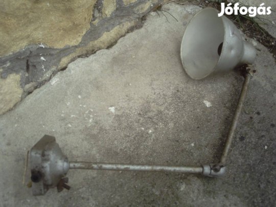 Régi géplámpa,műhely lámpa eladó