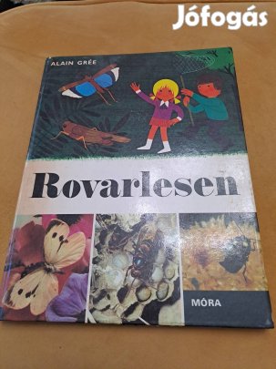 Régi gyerekkönyv, Rovarlesen, hibátlan