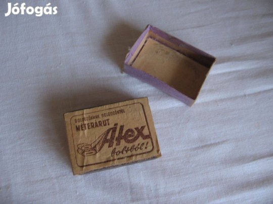 Régi gyufásdoboz, magyar
