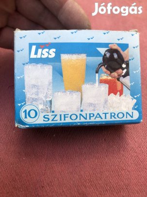 Régi habszifon patron 4 db 850 Ft 