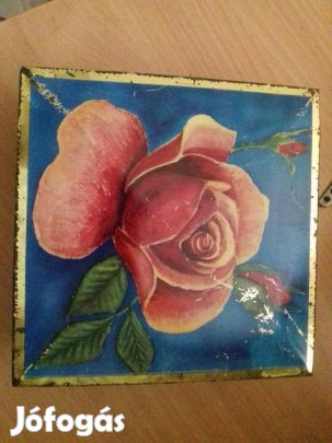 Régi haribo fémdoboz