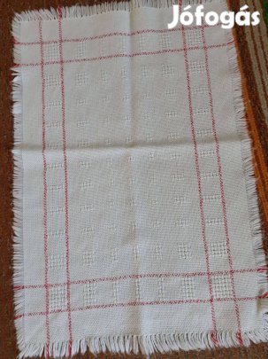Régi hibátlan kis asztali szőttes 30x40cm