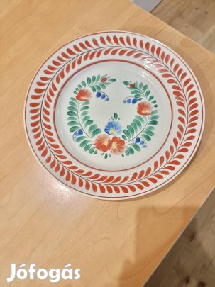 Régi hollóházi dísztányér