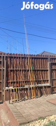 Régi horgászbotok egyben