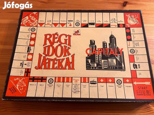 Régi idők játékai - Capitaly társasjáték