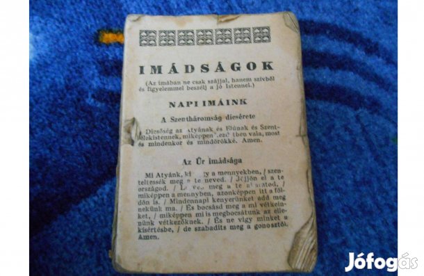 Régi imádságos kiadvány
