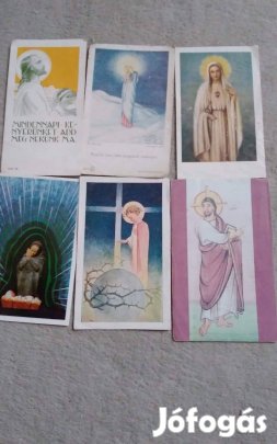 Régi imajelzők, szentképek gyűjtőknek eladó Xl.ker
