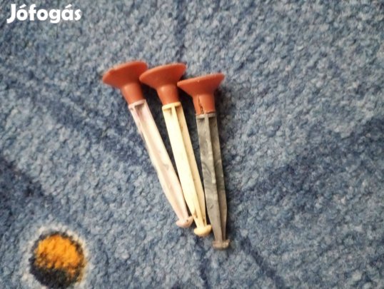 Régi játéklövedék 3 db