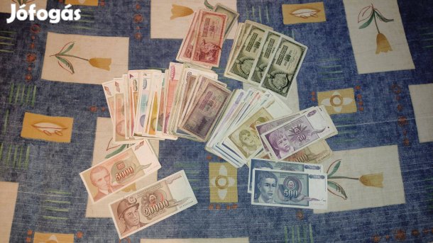 Régi jugoszláv papírpénz