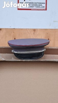 Régi katonai jellegű sapka dekorációnak / gyűjtőknek