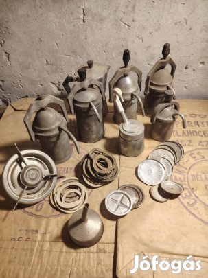 Régi kávéfőzők, kotyogok