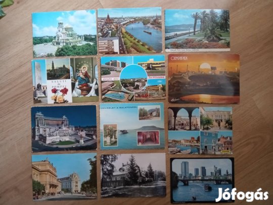 Régi képeslap gyűjtemény több száz darab 
