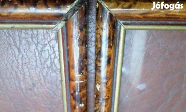 Régi képkeret márvány minta 3 db egyben