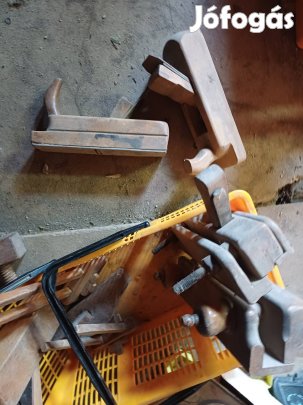 Régi kézi gyalu.